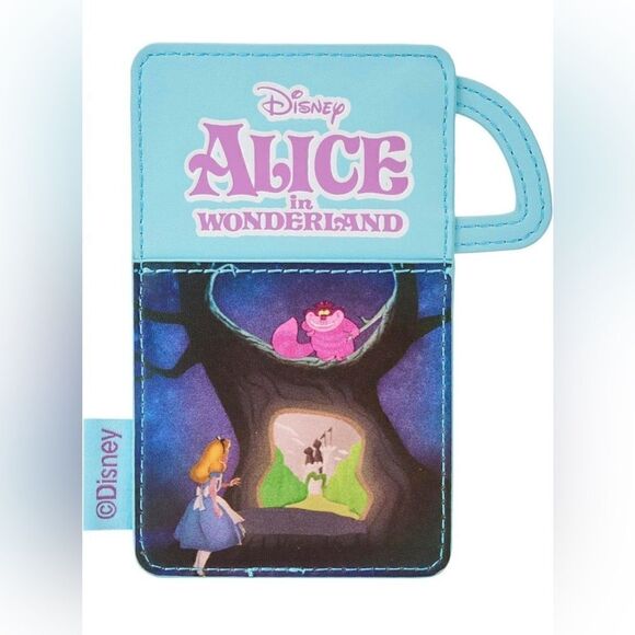 Disney Loungefly Alice in Wonderland Card Holder - Picture 2 of 5